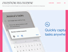 Tablet Screenshot of everything4every1.com